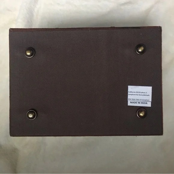 NWT Leather watch organizer bracelet holder jewelry box